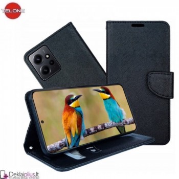 Telone dėklas su skyreliais - juodas (Xiaomi Redmi Note 12 Pro Plus) Telone dėklas su skyreliais - juodas (Xiaomi Redmi Note 12 Pro Plus)